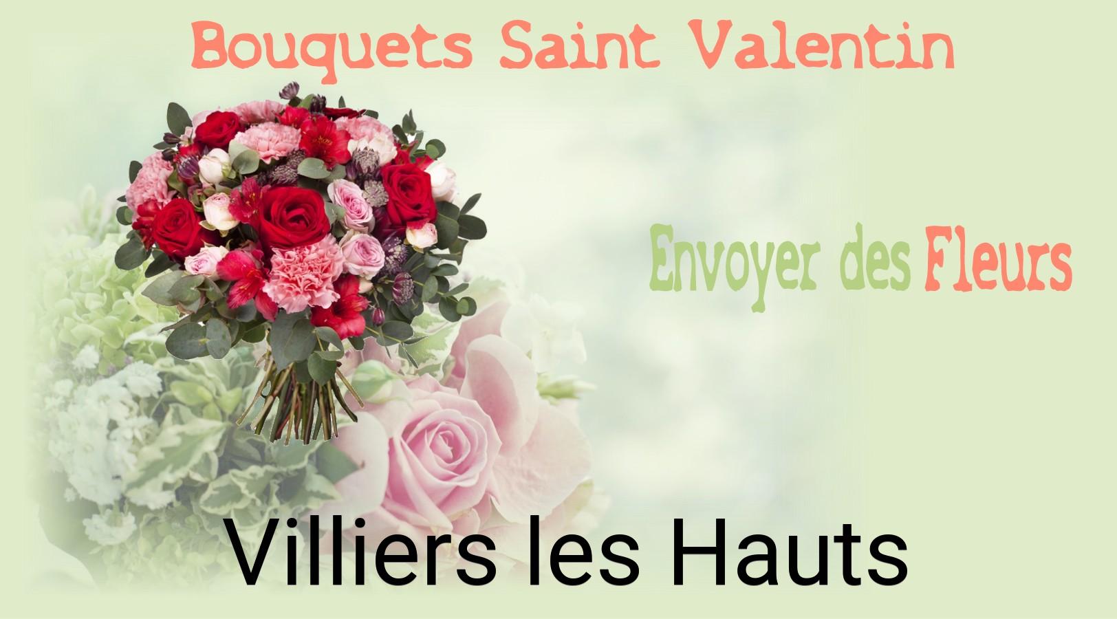 Roses de Saint-Valentin livrées à Villiers-les-Hauts